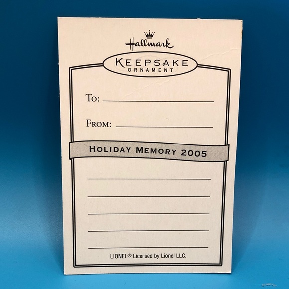 Hallmark Lionel No. 714 Boxcar Keepsake Ornament - Red - Picture 5 of 10